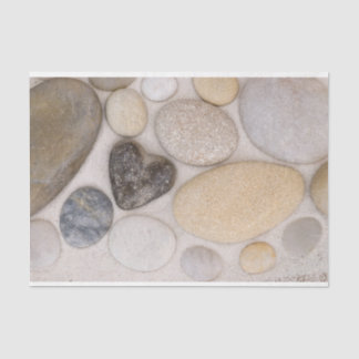 Papel De Seda Corazón de piedra