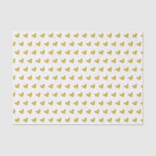 Papel De Seda Corazón del oro