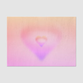 Papel De Seda corazón rosa
