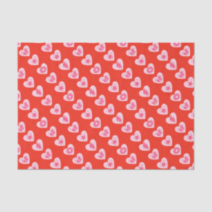 Papel De Seda Corazones