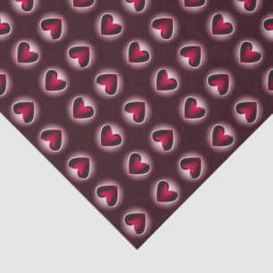 Papel De Seda Corazones