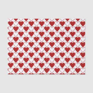 Papel De Seda Corazones