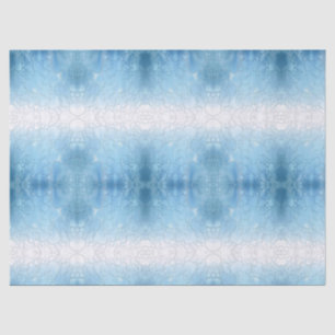 Papel De Seda corazones azul claro abstracto