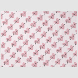 Papel De Seda Corazones de amor