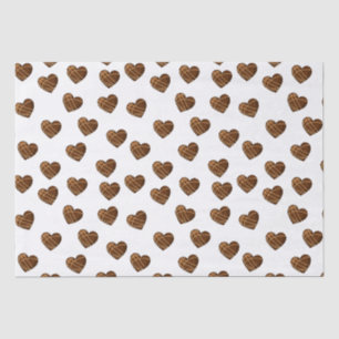 Papel De Seda Corazones De Chocolate