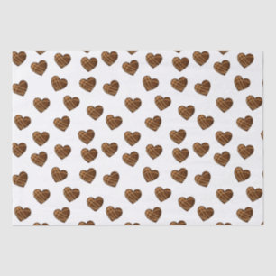 Papel De Seda Corazones de dulce de chocolate