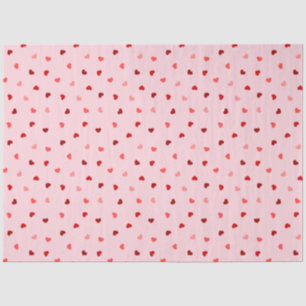 Papel De Seda Corazones de San Valentín en rosa