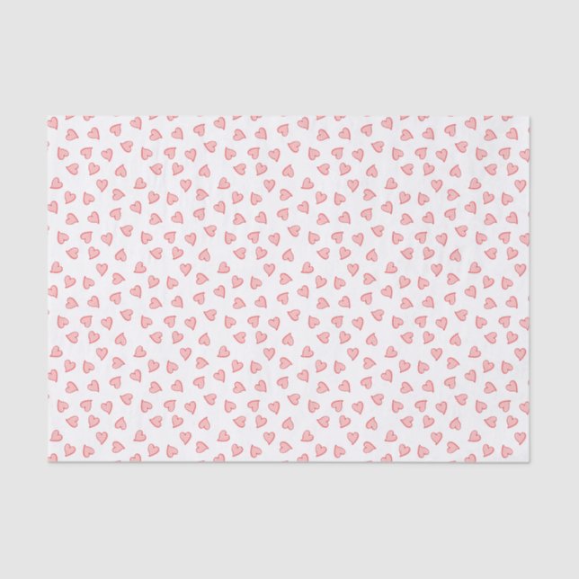 Papel De Seda Corazones flotantes (Anverso)