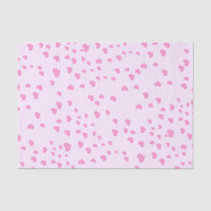 Papel De Seda Corazones flotantes rosados