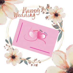 Papel De Seda Corazones que golpean, dos Modas Bodas de corazón
