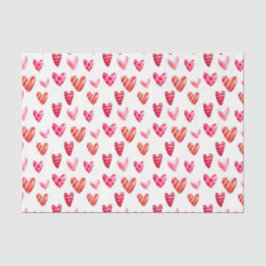 Papel De Seda Corazones rojos (Design 35 Red Series)