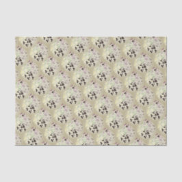 Papel De Seda Corazones Rústicos