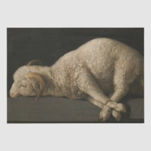 Papel De Seda Cordero de Dios (Agnus Dei) (Animal Sacrificial)