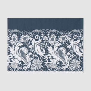Papel De Seda Cordón blanco 2