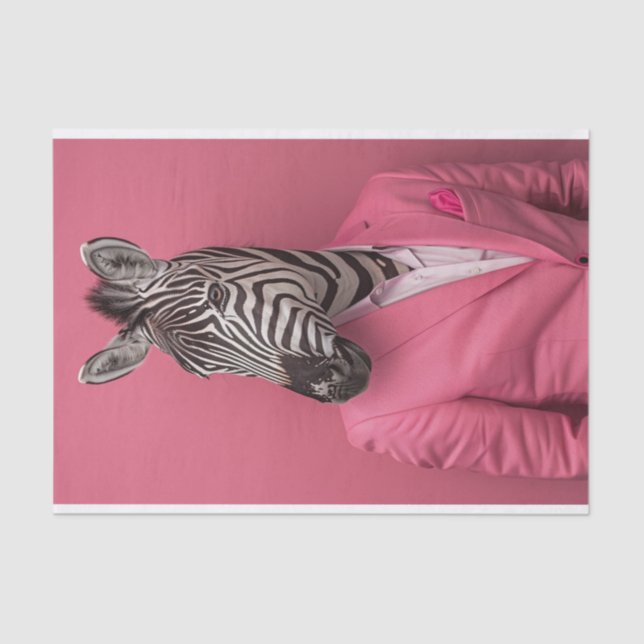 Papel De Seda Corey the Zebra (Anverso)