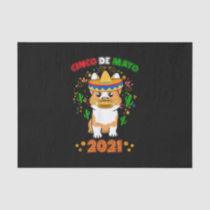 Papel De Seda Corgi Dog Cinco De Mayo 2021 5 De Mayo Social