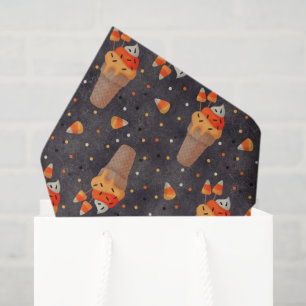 Papel De Seda Corn dulce de dulce y helados de Halloween