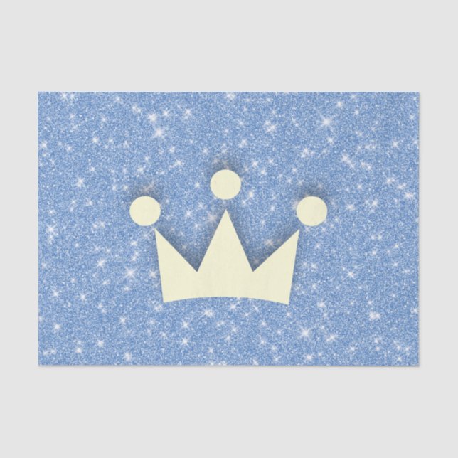 Papel De Seda Corona de Bling (Anverso)