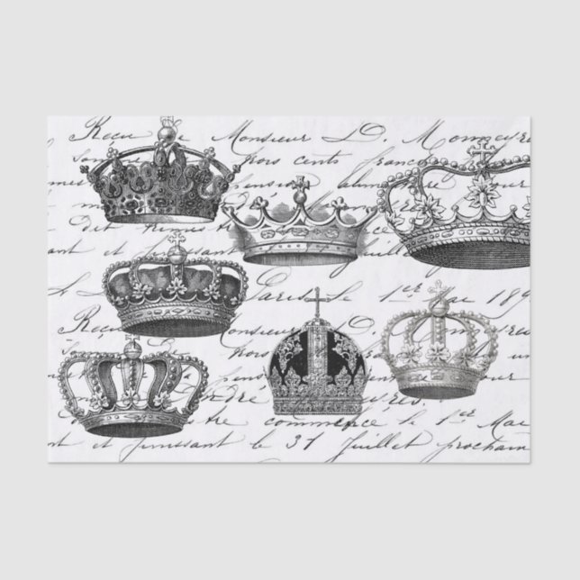 Papel De Seda ¡Coronas!! (Anverso)