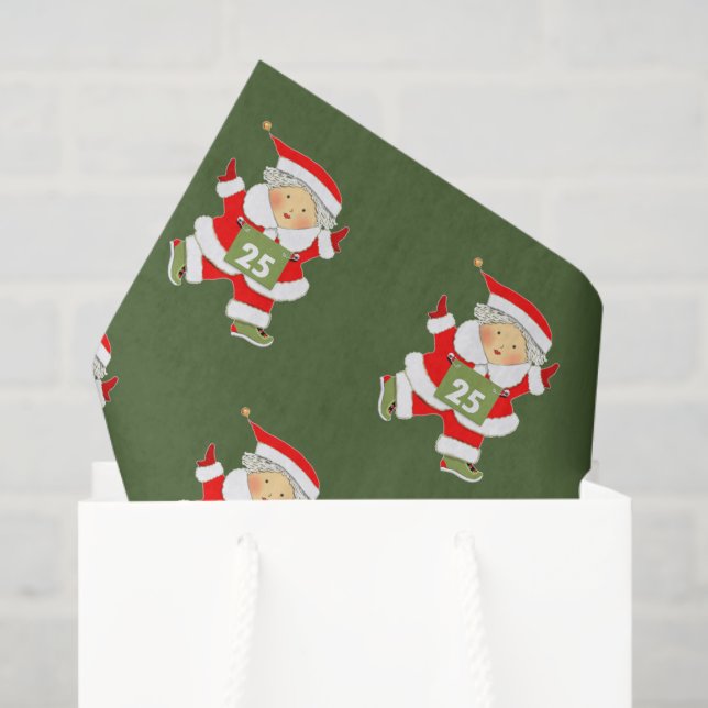 Papel De Seda Corredor Navideño Navidades (Bolsa de regalo)