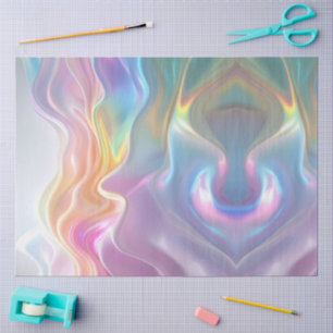 Papel De Seda Corriente Subterránea Prismática