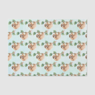 Papel De Seda Corta eslora colgando color de agua boca abajo