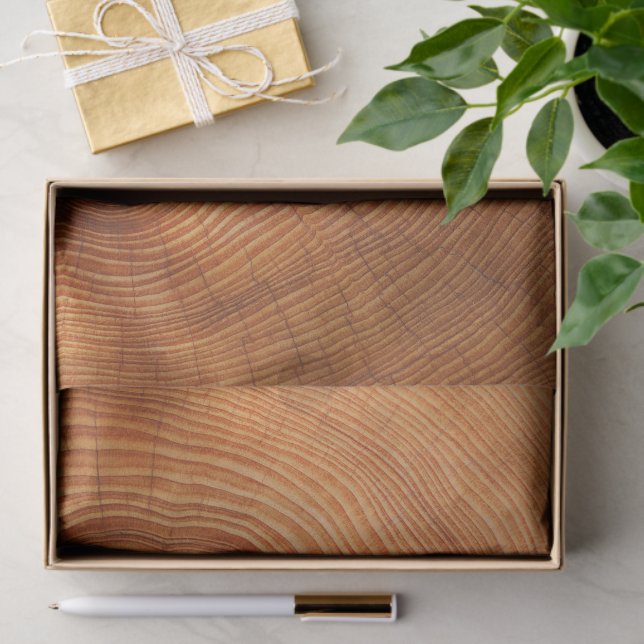 PAPEL DE SEDA CORTAR TRONCO DE MADERA (Regalo )