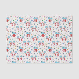 Papel De Seda Cosa Una Cosa Dos Patrón De Celebración