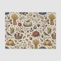 Cosecha de Acción de Gracias de Otoño Vintage