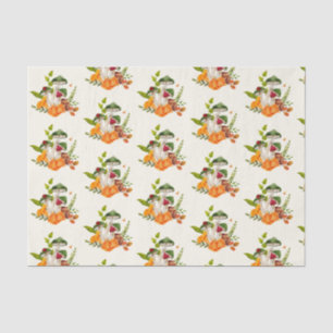 Papel De Seda Cosecha de champiñones silvestres