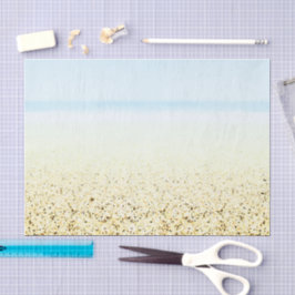 Papel De Seda Costa de la Arena y la Calle Marítima