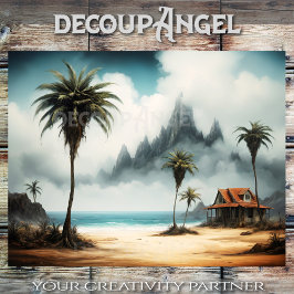 Papel De Seda Costas polvorientas y picos ocultos - Desnudo -