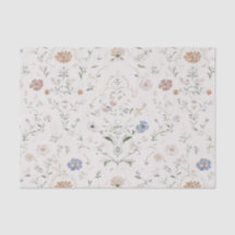 Cottagecore caprichoso beige acuarela flor silvest