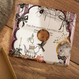 Papel De Seda Cottagecore de Halloween Espeluznante Vintage | Ne