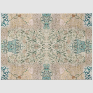 Papel De Seda Cottagecore Garden Floral William Morris Decoupage