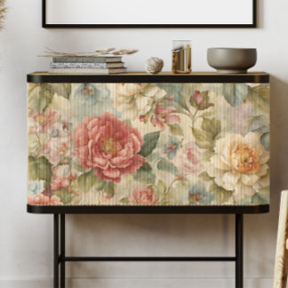 Papel De Seda Cottagecore Rosas Vintage Floral Decoupage