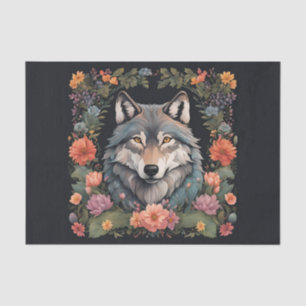Papel De Seda Cottagecore Wolf Decoupage