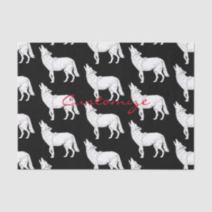 Papel De Seda Coyote Howling Thunder_Cove