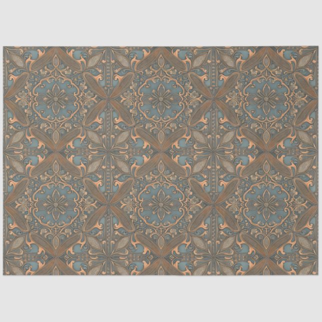 Papel De Seda Cozy old pattern (Anverso)