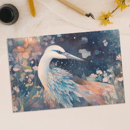 Papel De Seda Crane elegante