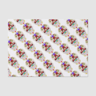 PAPEL DE SEDA CRÁNEO MEXICANO DEL AZÚCAR