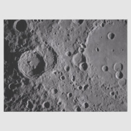 Papel De Seda Cráteres lunares Artemis II