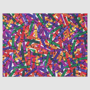 Papel De Seda Crayons Kids Crayon Decoupage fondo