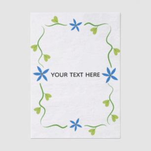 Papel De Seda Crea Tu Propia Floral