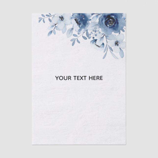Papel De Seda Crea Tu Propia Floral (Anverso)