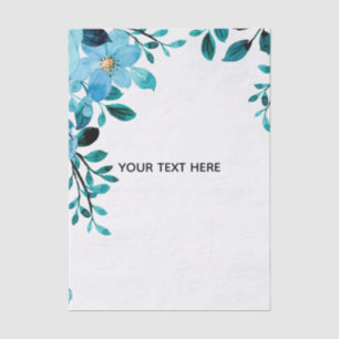 Papel De Seda Crea Tu Propia Floral