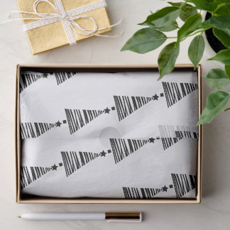 Papel De Seda Crea Tu Propio Árbol de Navidad Simple Personaliza
