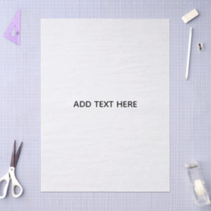Papel De Seda Crea tu propio blanco