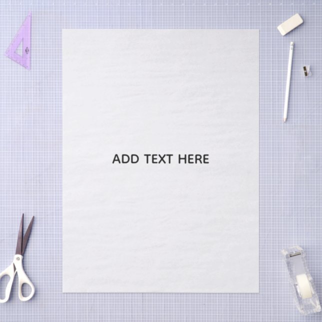 Papel De Seda Crea tu propio blanco  (Artesanía)