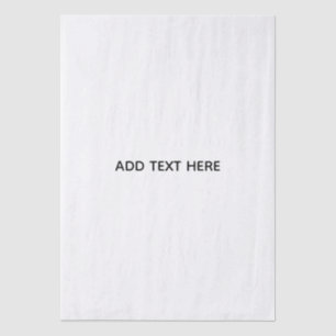 Papel De Seda Crea tu propio blanco